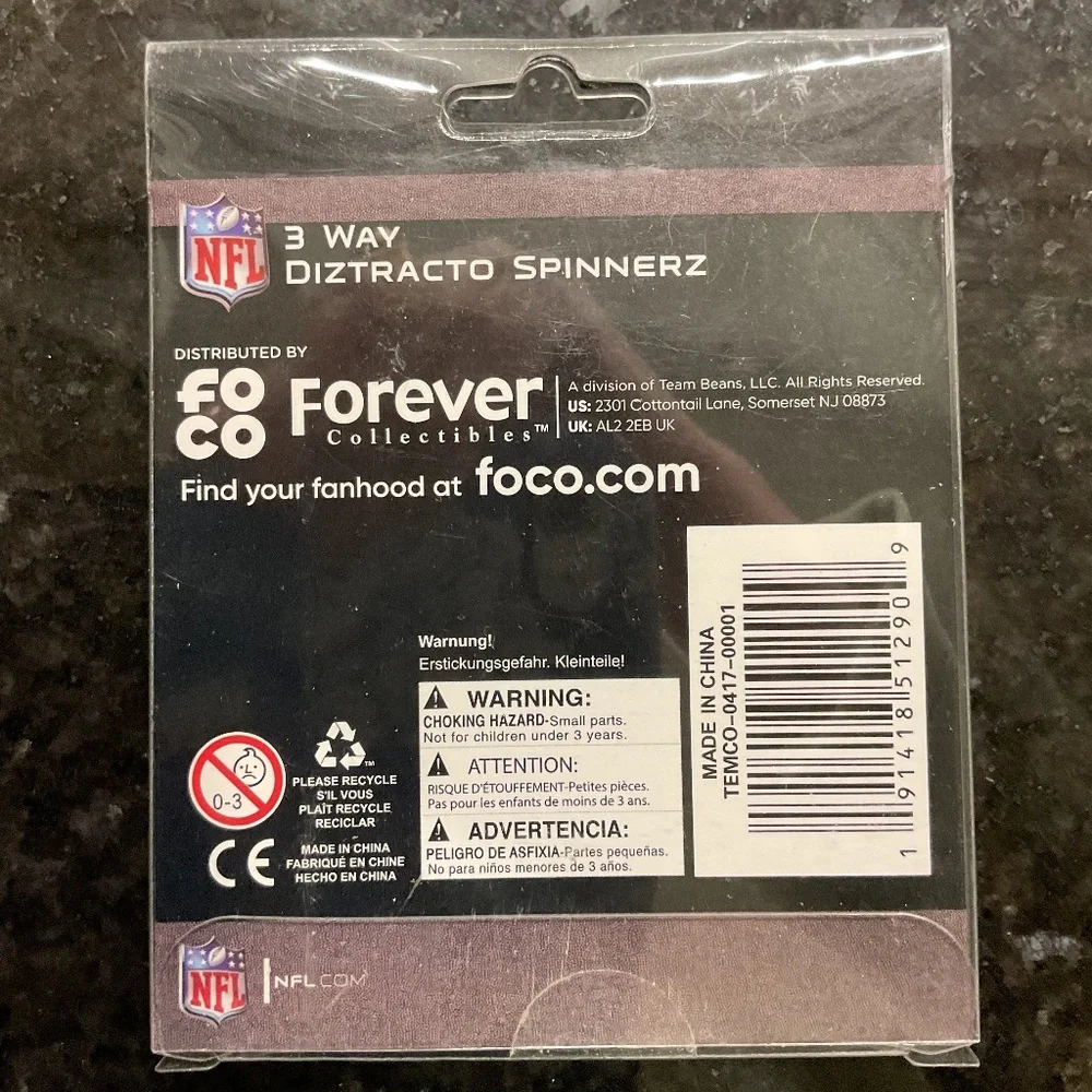 Washington Redskins Fidget Spinner - Picture 2 of 4